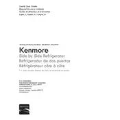 Kenmore 51759 106.5175 Refrigerator