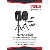 Pyle EUPPHP1249KT Speaker System manual cover