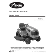 Ariens 936 Series 936085 Tractor manual cover