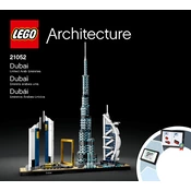 LEGO Dubai 21052 Construction Set manual cover