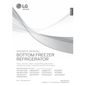 LG LBC24360SW Refrigerator manual cover