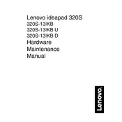 Lenovo IdeaPad 320S-13IKB U Laptop manual cover