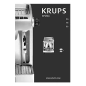 Krups XP6150 Coffee Machine manual cover