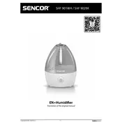 Sencor SHF 901WH Humidifier manual cover