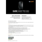 be quiet! Dark Base Pro 900 Orange Case manual cover