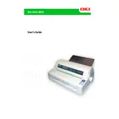 Oki Microline 8810 Printer manual cover