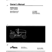 Ariens 935000 Series 935008 1981 Tractor manual cover