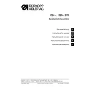 Dürkopp Adler 204-370 Sewing Machine