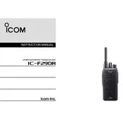 Icom IC-F29DR Transceiver manual cover