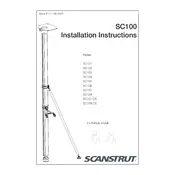 Scanstrut SC101 Mount manual cover