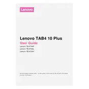 Lenovo TAB4 10 Plus TB-X704F Tablet manual cover