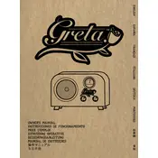 Fender Greta 2303000000 120V 60Hz Amplifier manual cover