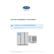 Lacie RAID 2big Thunderbolt 2 LAC9000437 Storage manual cover