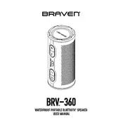 Braven BRV-360 Speaker manual cover