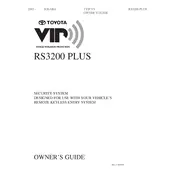 Toyota Solara TVIP V5 RS3200 PLUS 2002 Coupe manual cover