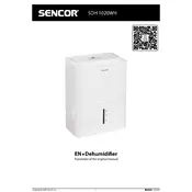 Sencor SDH 1020WH Dehumidifier manual cover