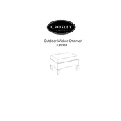 Crosley CO6331 Ottoman manual cover