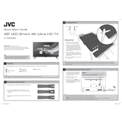 JVC LT-49C862 manual cover