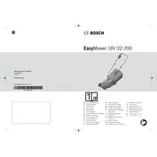 Bosch EasyMower 18V-32-200 Lawnmower manual cover