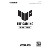 ASUS TUF Dash F15 Laptop manual cover