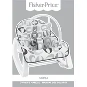 Fisher Price Mattel Infant-to-Toddler GDP61 Rocker manual cover