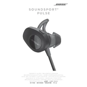 Bose SoundSport Pulse Wireless Headphones manual cover