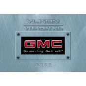 GMC Yukon 2000 manual cover