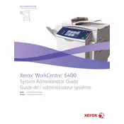 Xerox WorkCentre 6400 Printer manual cover