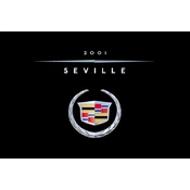 Cadillac Seville 2001 manual cover