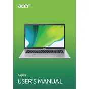 Acer Aspire 3 Intel A317-33-P7TQ Laptop manual cover