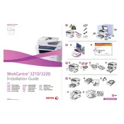 Xerox WorkCentre 3210 Page 1 Printer manual cover