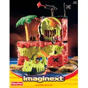 Fisher Price Mattel Imaginext Lagoon K3306 Toy manual cover