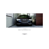 Chrysler 300 2017 Sedan manual cover