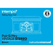 Intempo EE1096 Vintage Stereo manual cover