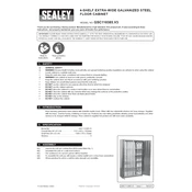 Sealey GSC110385.V3 Cabinet manual cover