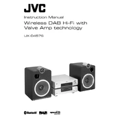 JVC UX-D457S manual cover