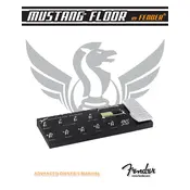 Fender Mustang Floor 2301060000 120V 60Hz DS Pedal