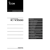 Icom IC-V3500 Transceiver