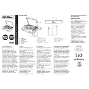 Intempo EE2340TNSTK Wood Grain Effect Turntable manual cover
