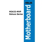 ASUS M3A32-MVP Deluxe Motherboard manual cover