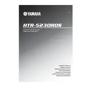 Yamaha HTR-5230RDS Receiver manual cover