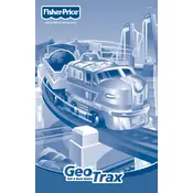 Fisher Price Mattel GeoTrax Deluxe Elevation G6173 Toy manual cover