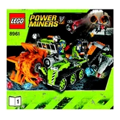 LEGO 8961-1 Construction Set manual cover