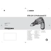 Bosch 0 601 9E4 002 Drill manual cover