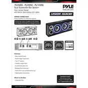 Pyle PL26BSL Subwoofer manual cover