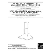 Whirlpool WVW73UC0LS Hood manual cover