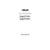 ASUS GigaX 1124i Plus Router manual cover