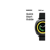 Samsung Gear Sport SM-R600NZKAXAR Watch manual cover