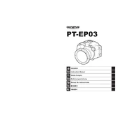 Olympus PT-EP03 manual cover