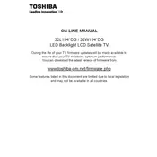 Toshiba 32W1543DG TV manual cover